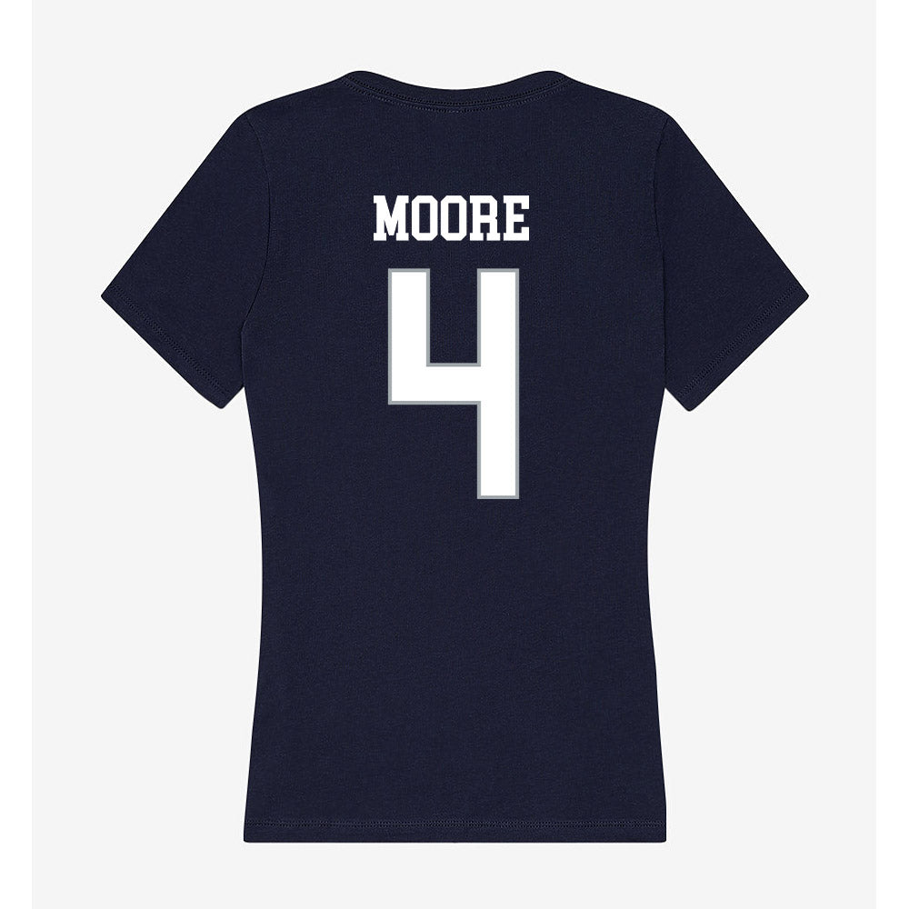 UConn - NCAA Football : Braedyn Moore - Women's V-Neck T-Shirt-1