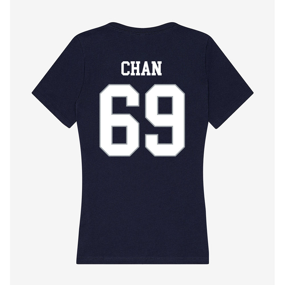 UConn - NCAA Football : Ty Chan - Women's V-Neck T-Shirt-1