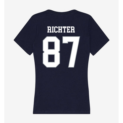 UConn - NCAA Football : Clemens Richter - Women's V-Neck T-Shirt-1