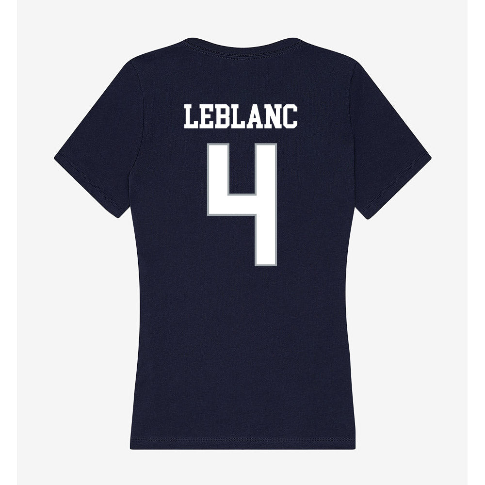 UConn - NCAA Women's Soccer : Lydia LeBlanc - Women's V-Neck T-Shirt-1