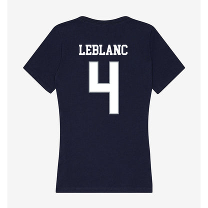 UConn - NCAA Women's Soccer : Lydia LeBlanc - Women's V-Neck T-Shirt-1