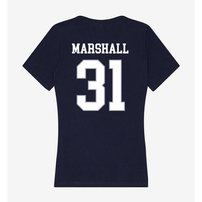 UConn - NCAA Baseball : Jackson Marshall - Women's V-Neck T-Shirt-1