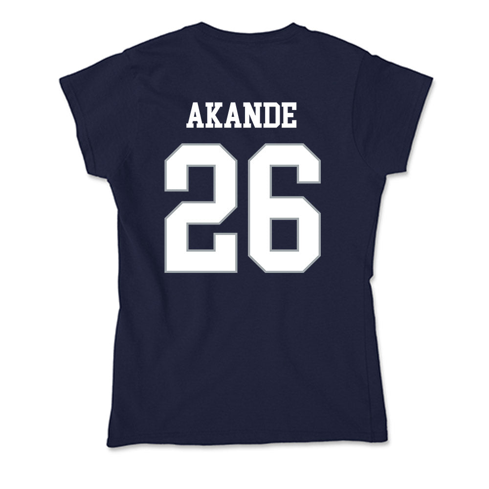 UConn - Football Legends : Shmar Akande - Soft Style Women’s T-Shirt-1