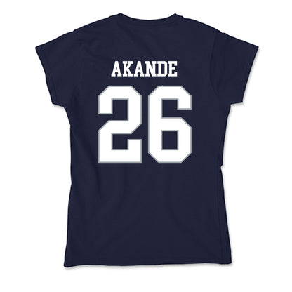 UConn - Football Legends : Shmar Akande - Soft Style Women’s T-Shirt-1