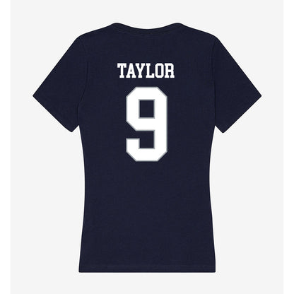 UConn - NCAA Baseball : Chase Taylor - Women's V-Neck T-Shirt-1