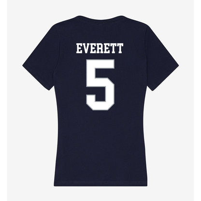 UConn - NCAA Women's Field Hockey : Faith Everett - Women's V-Neck T-Shirt-1
