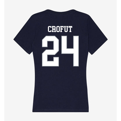 UConn - NCAA Football : Tashi Crofut - Women's V-Neck T-Shirt-1