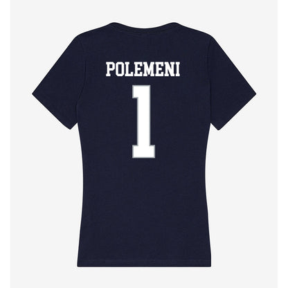 UConn - NCAA Baseball : Christopher Polemeni - Women's V-Neck T-Shirt-1