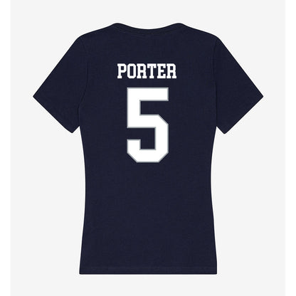 UConn - NCAA Football : Shamar Porter - Women's V-Neck T-Shirt-1