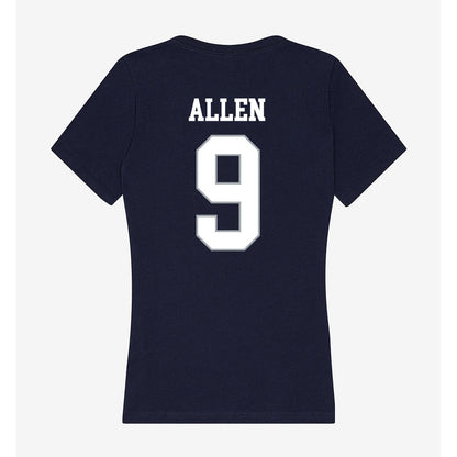 UConn - NCAA Football : Julian Allen - Women's V-Neck T-Shirt-1