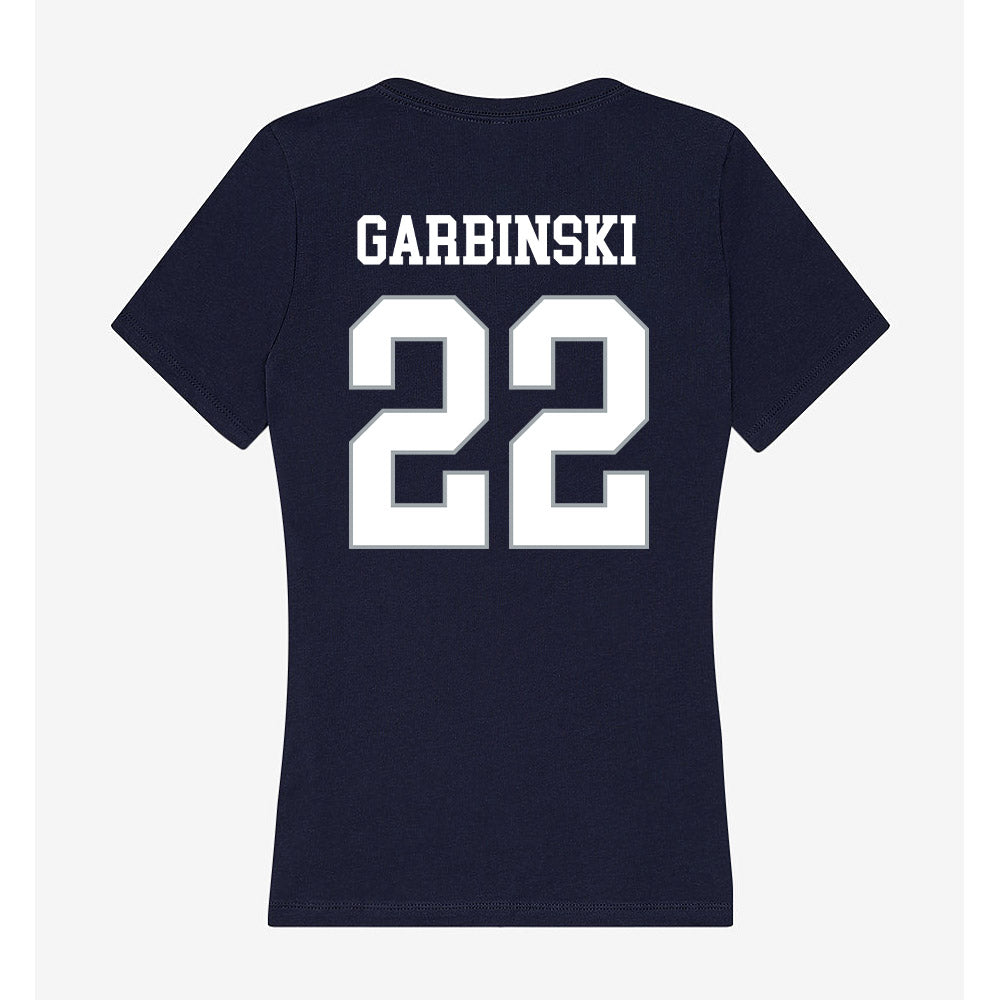 UConn - NCAA Baseball : Garret Garbinski - Women's V-Neck T-Shirt-1