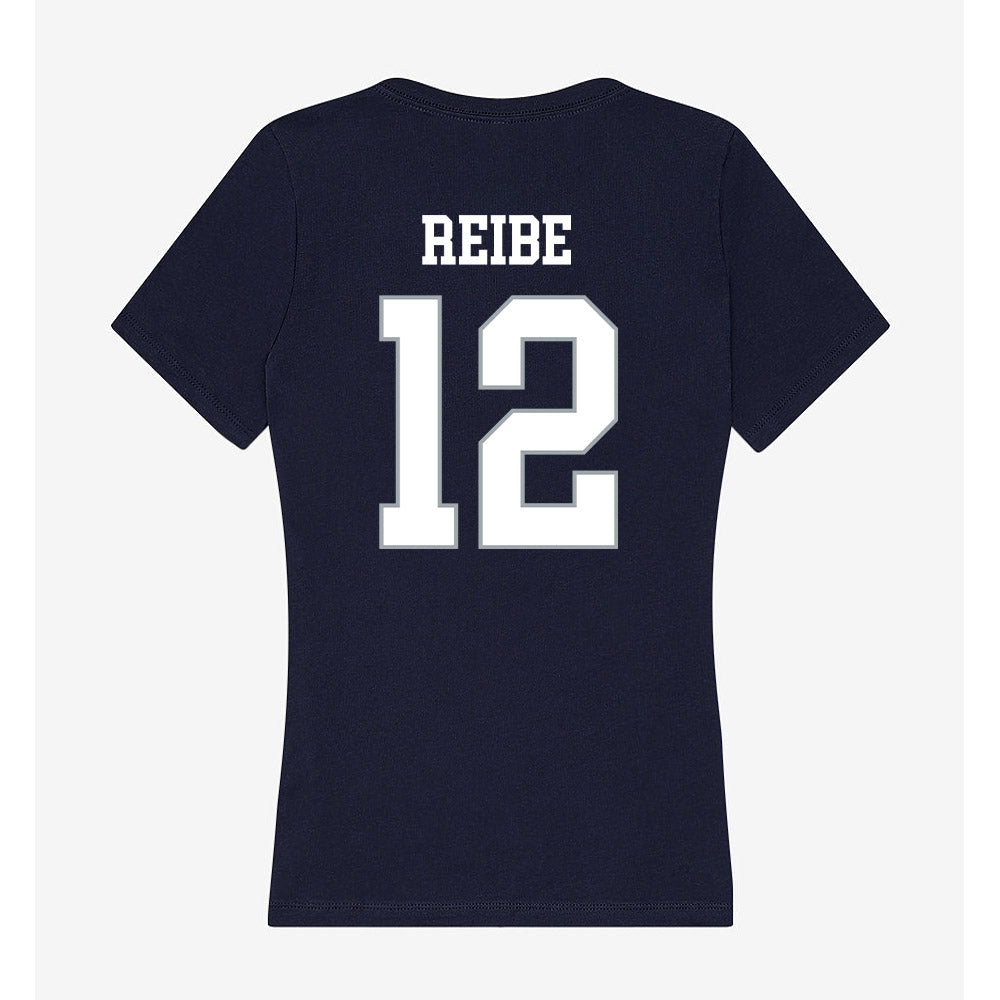 UConn - NCAA Men's Basketball : Eric Reibe - Women's V-Neck T-Shirt-1