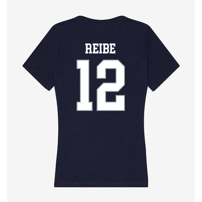 UConn - NCAA Men's Basketball : Eric Reibe - Women's V-Neck T-Shirt-1