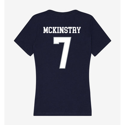 UConn - NCAA Football : Tyler McKinstry - Women's V-Neck T-Shirt-1