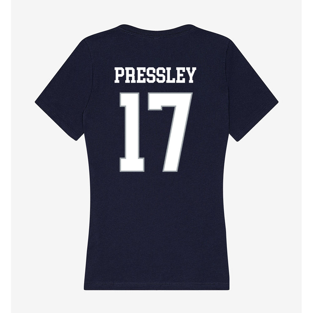 UConn - NCAA Football : Shamar Pressley - Women's V-Neck T-Shirt-1