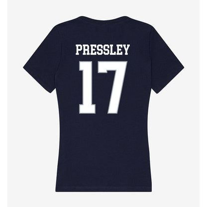 UConn - NCAA Football : Shamar Pressley - Women's V-Neck T-Shirt-1