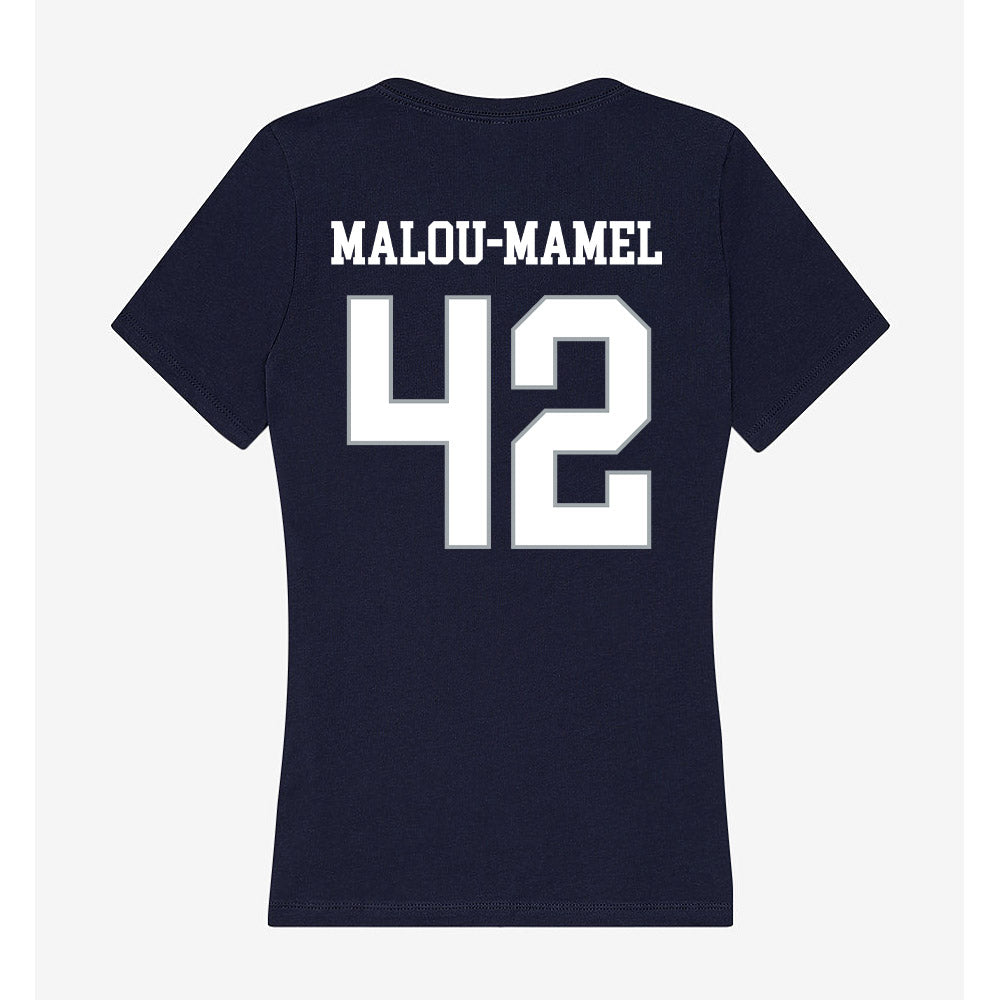 UConn - NCAA Women's Basketball : Gandy Malou-Mamel - Women's V-Neck T-Shirt-1