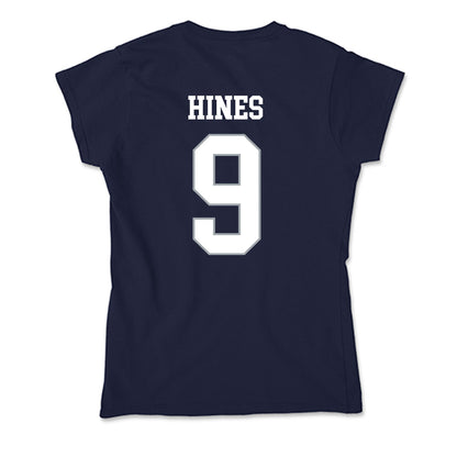 UConn - NCAA Men's Basketball : Na'Jai Hines - Classic Shersey Soft Style Women’s T-Shirt-1