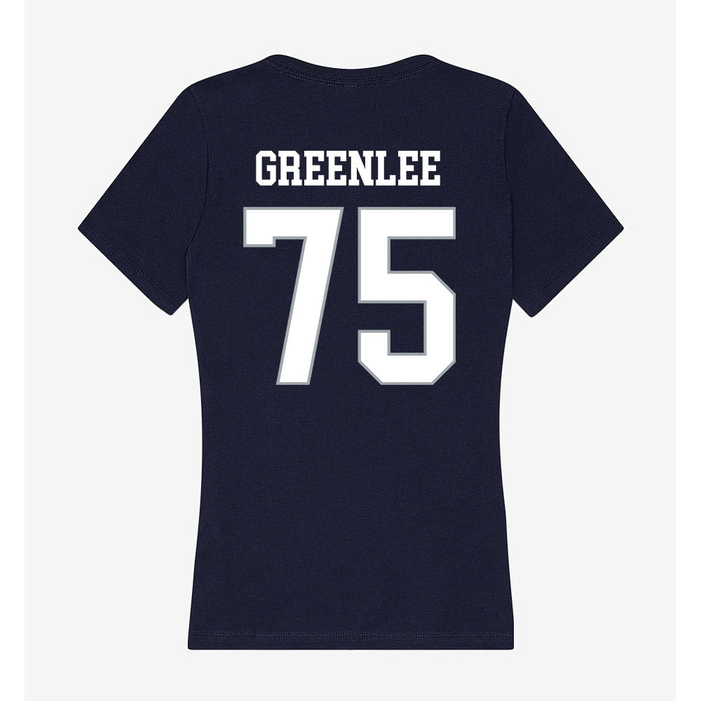 UConn - NCAA Football : Hill Greenlee - Women's V-Neck T-Shirt-1