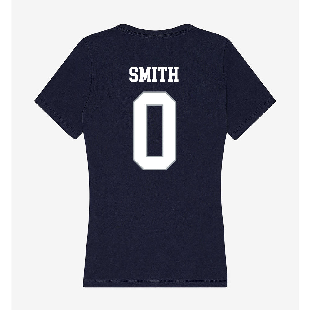 UConn - NCAA Men's Basketball : Malachi Smith - Women's V-Neck T-Shirt-1