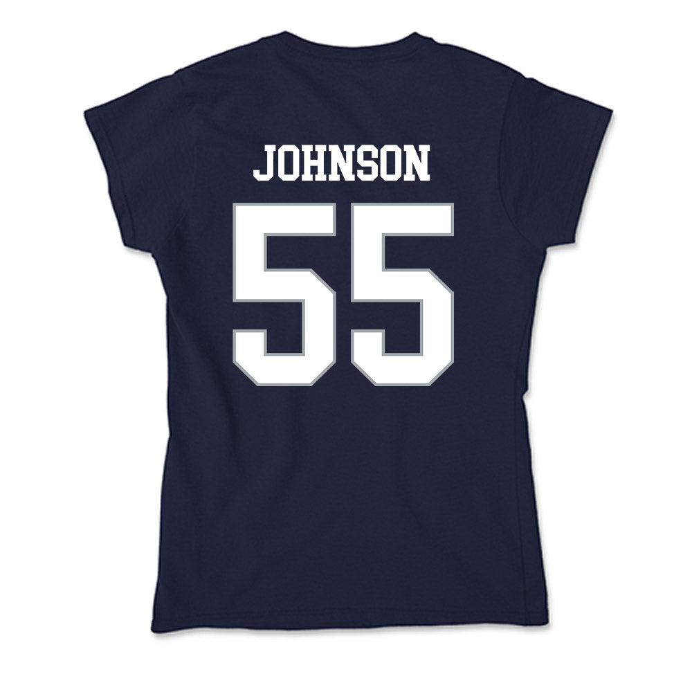 UConn - NCAA Football : Fred Johnson - Soft Style Women’s T-Shirt-1