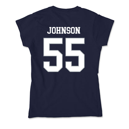 UConn - NCAA Football : Fred Johnson - Soft Style Women’s T-Shirt-1
