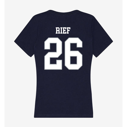 UConn - NCAA Football : Soren Rief - Women's V-Neck T-Shirt-1