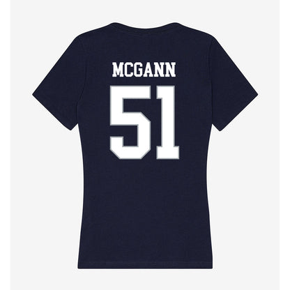 UConn - NCAA Football : Joe McGann - Women's V-Neck T-Shirt-1