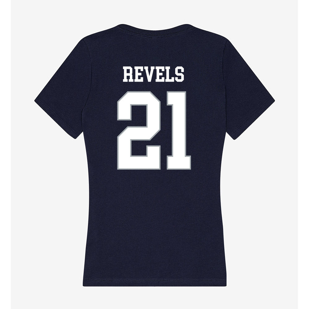 UConn - NCAA Football : Tracy Revels - Women's V-Neck T-Shirt-1