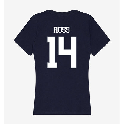 UConn - NCAA Football : Emanuel Ross - Classic Shersey Women's V-Neck T-Shirt-1