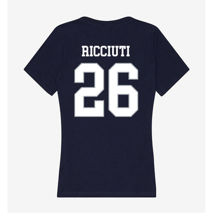 UConn - NCAA Women's Ice Hockey : Leila Ricciuti - Women's V-Neck T-Shirt-1