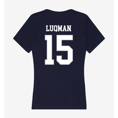UConn - NCAA Football : Anas Luqman - Women's V-Neck T-Shirt-1