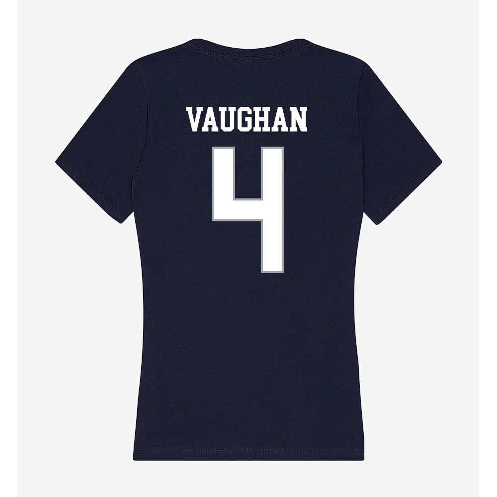 UConn - NCAA Women's Ice Hockey : Teagan Vaughan - Women's V-Neck T-Shirt-1