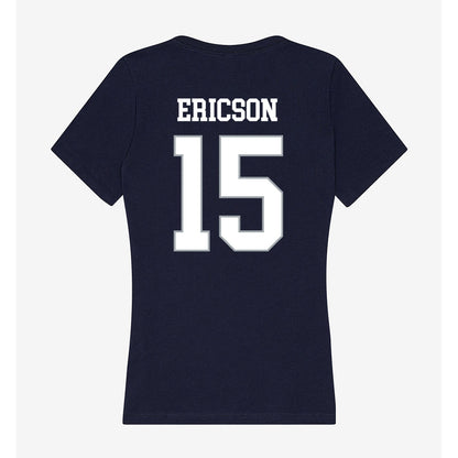 UConn - NCAA Baseball : Brady Ericson - Women's V-Neck T-Shirt-1
