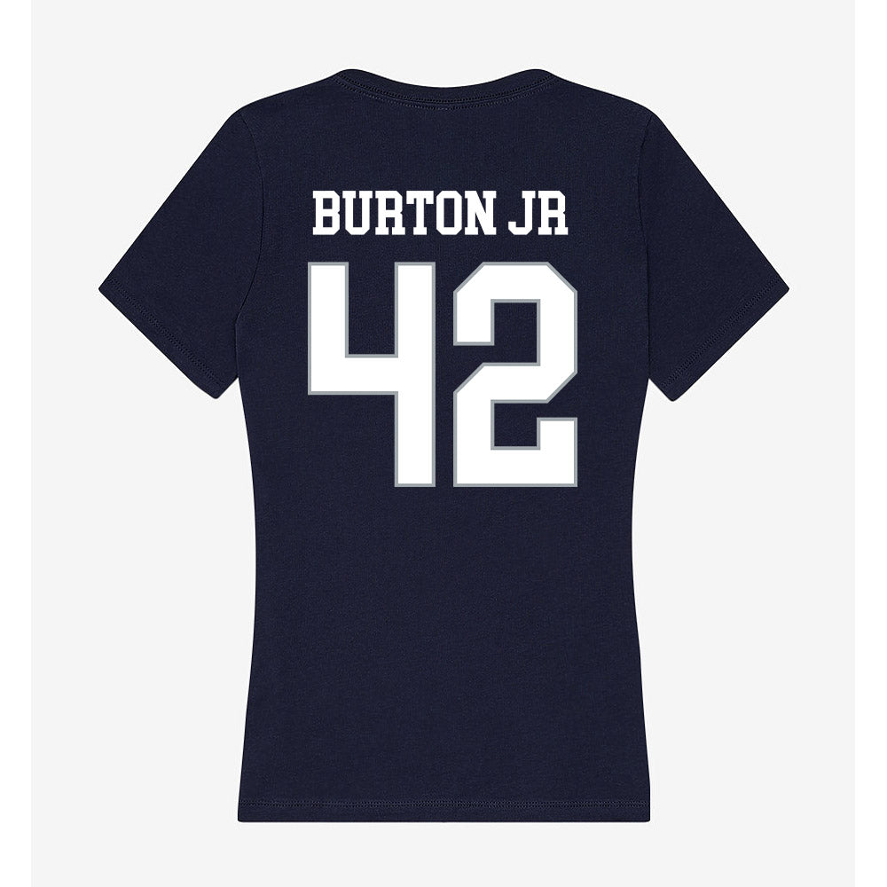 UConn - NCAA Football : Michael Burton Jr - Classic Shersey Women's V-Neck T-Shirt-1