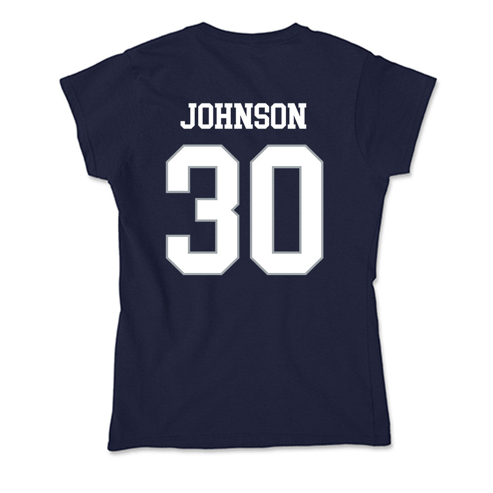 UConn - NCAA Football : Charles Johnson - Soft Style Women’s T-Shirt-1