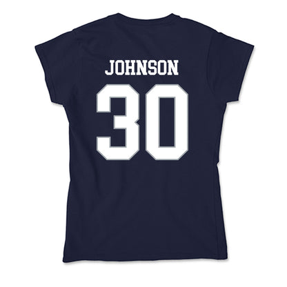 UConn - NCAA Football : Charles Johnson - Soft Style Women’s T-Shirt-1