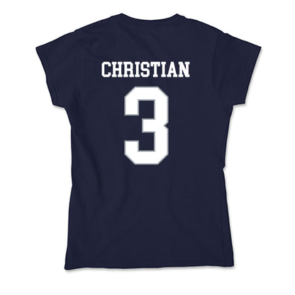 UConn - NCAA Football : Kenji Christian - Classic Shersey Soft Style Women’s T-Shirt-1