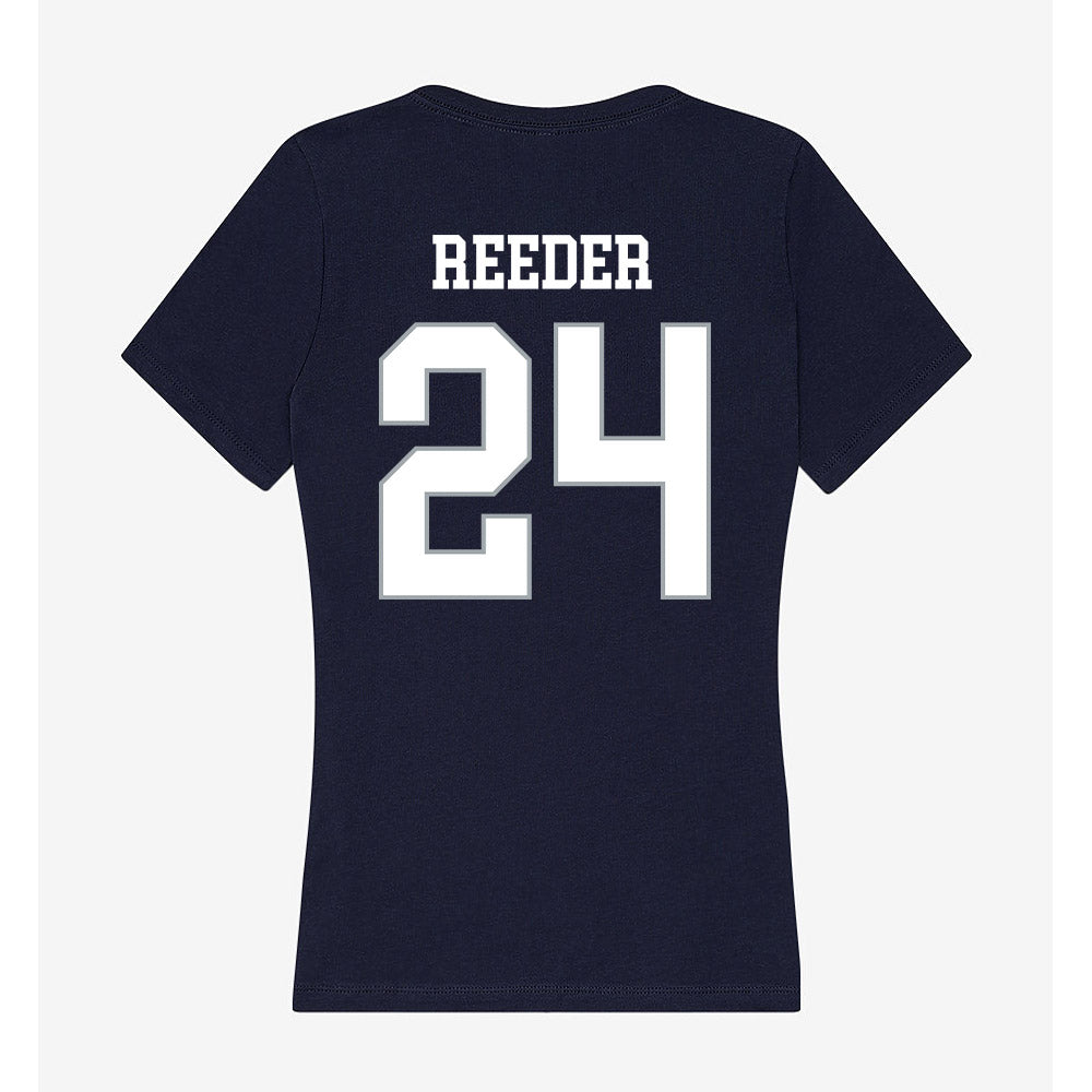 UConn - NCAA Football : Dashun Reeder - Women's V-Neck T-Shirt-1