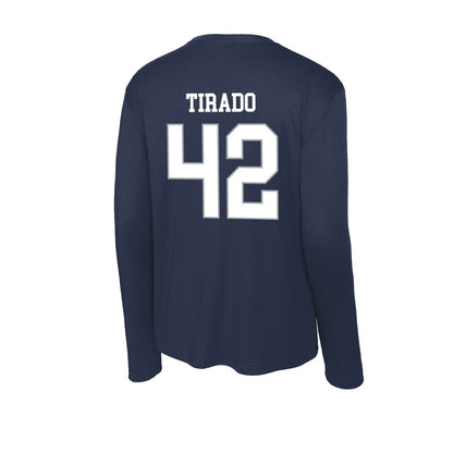 UConn - NCAA Baseball : Gabriel Tirado - Activewear Long Sleeve T-Shirt-1