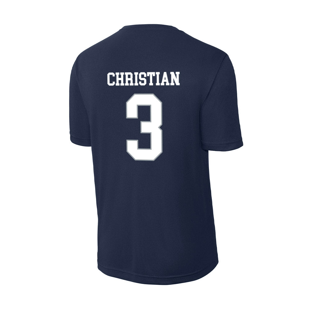 UConn - NCAA Football : Kenji Christian - Classic Shersey Activewear T-Shirt-1