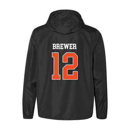 Auburn - NCAA Baseball : Garrett Brewer - Classic Shersey Windbreaker-1