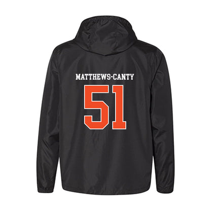 Auburn - NCAA Football : Michael Matthews-Canty - Classic Shersey Windbreaker-1