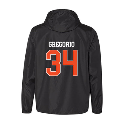 Auburn - NCAA Baseball : Logan Gregorio - Classic Shersey Windbreaker-1