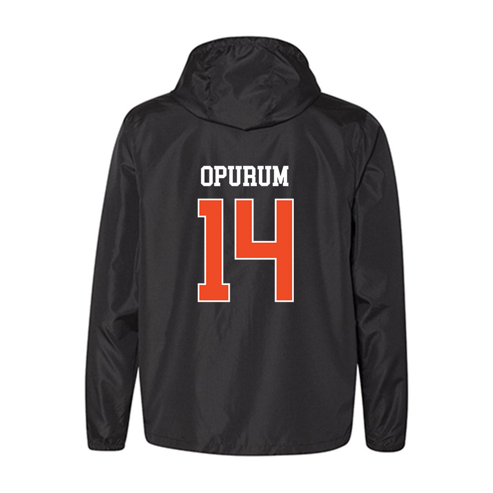 Auburn - NCAA Men's Basketball : Macdonald Opurum - Classic Shersey Windbreaker-1