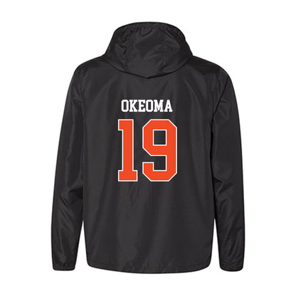 Auburn - NCAA Women's Volleyball : Jasmine Okeoma - Classic Shersey Windbreaker-1