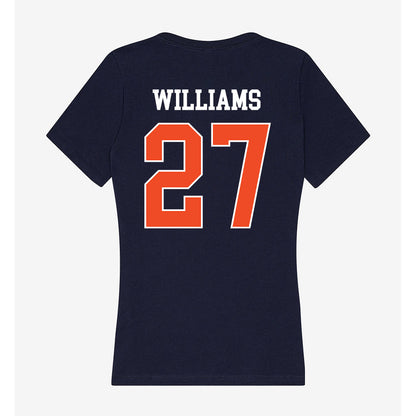 Auburn - NCAA Football : Devin Williams - Classic Shersey Women's V-Neck T-Shirt-1