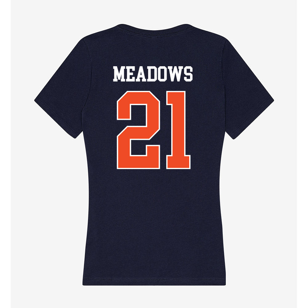 Auburn - NCAA Football : Montavious Meadows - Classic Shersey Women's V-Neck T-Shirt-1
