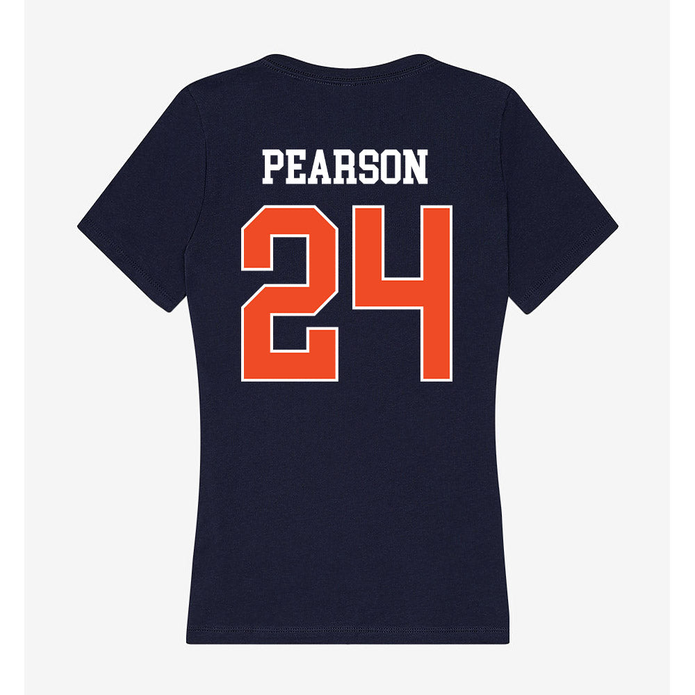 Auburn - NCAA Men's Basketball : Bradley Pearson - Classic Shersey Women's V-Neck T-Shirt-1