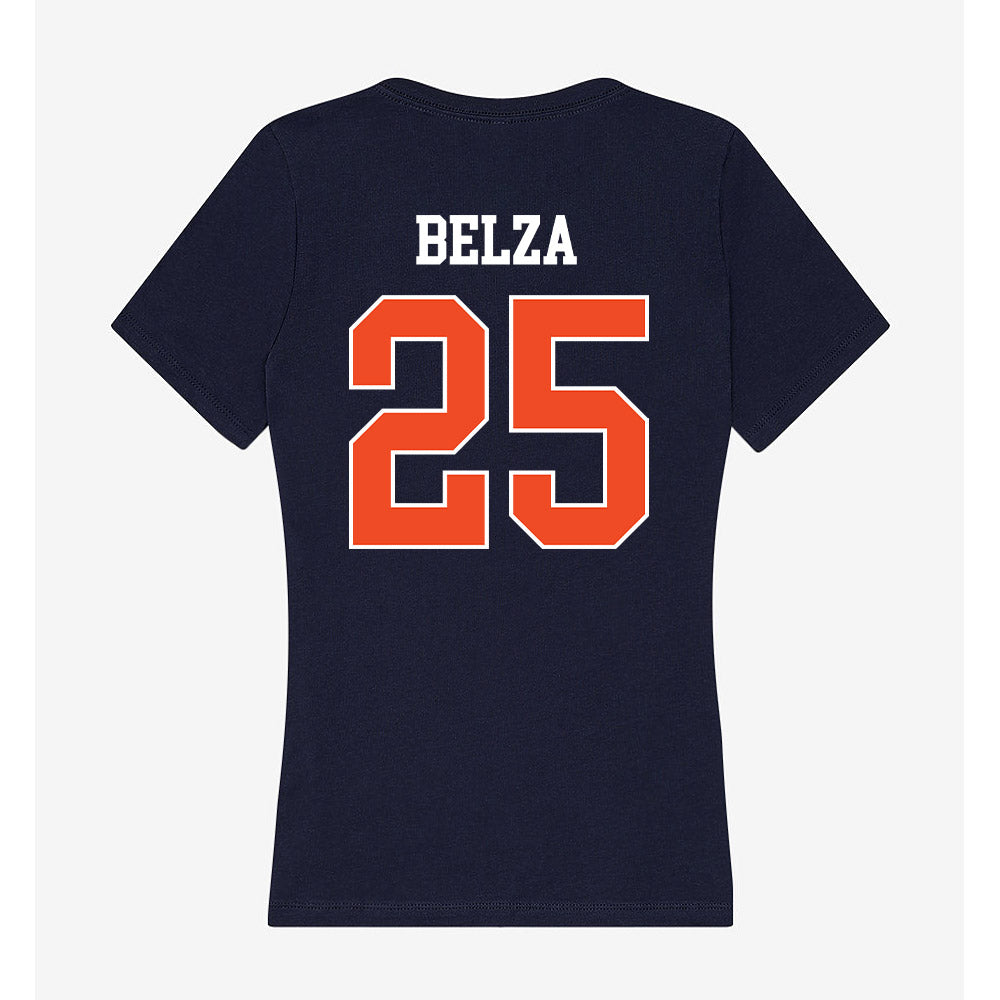 Auburn - NCAA Baseball : Taylor Belza - Classic Shersey Women's V-Neck T-Shirt-1